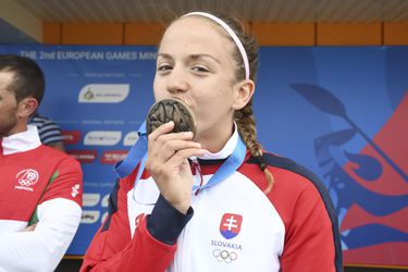 Európske hry - rýchlostná kanoistika: Slovensko má ďalšiu medailu, Petrušová bronzová v K1 na 5000 m
