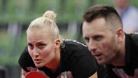 EH: Stolní tenisti Balážová a Pištej neuspeli vo štvrťfinále miešanej štvorhry
