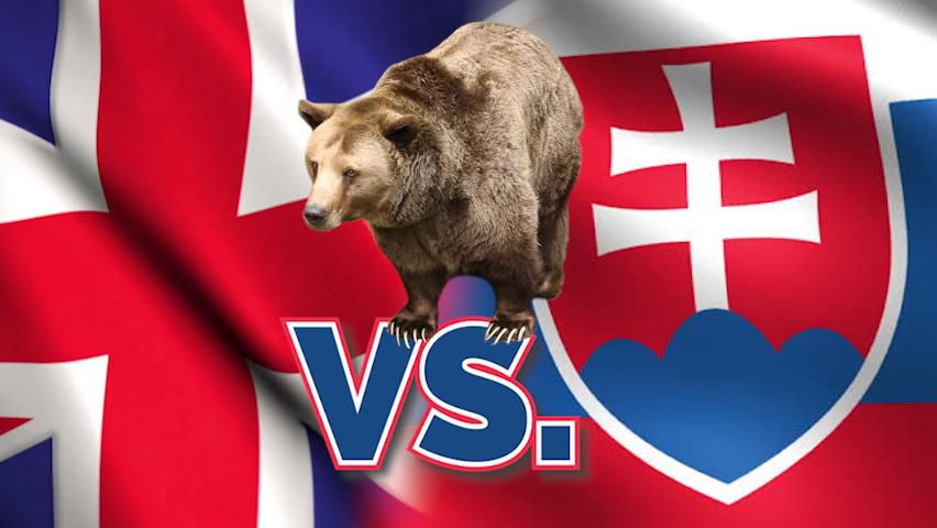 VIDEO: Medveď Félix tipuje víťaza zápasu Veľká Británia - Slovensko