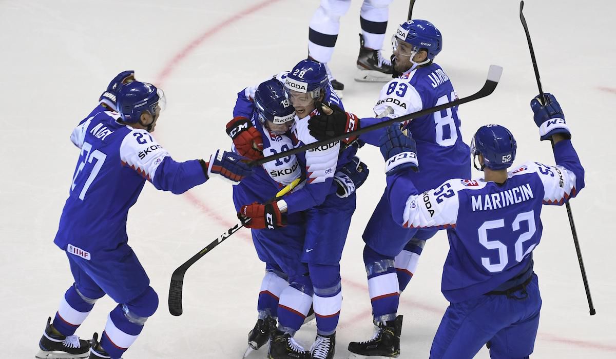 USA - Slovensko na MS v hokeji 2019