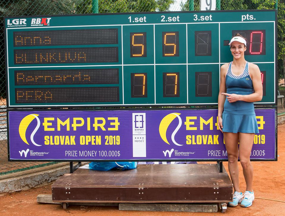 Bernarda Perová vyhrala turnaj ITF v Trnave.