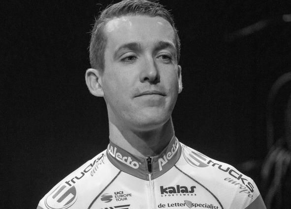 Holandský cyklista Robbert de Greef.