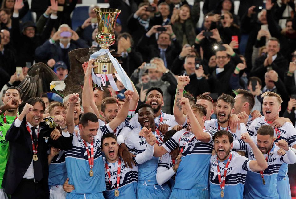 Lazio Rím vyhralo Coppa Italia