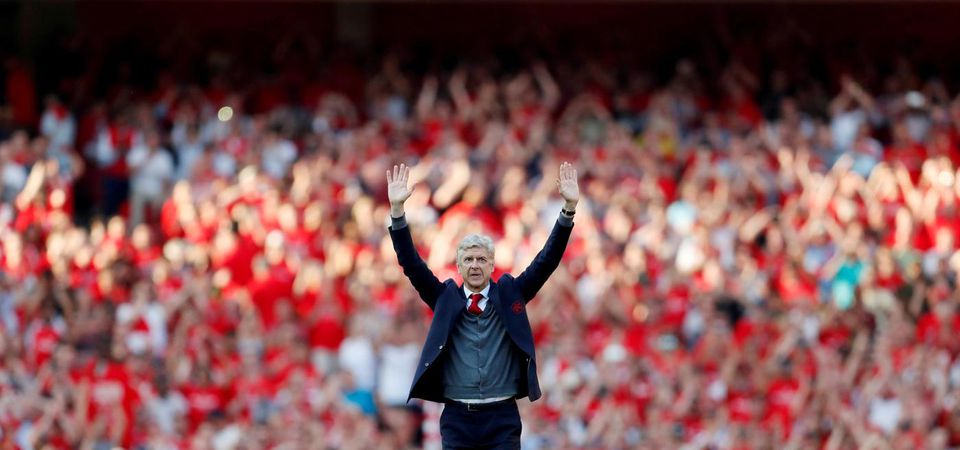Rozlúčka Arséna Wengera s fanúšikmi Arsenalu v máji 2018.