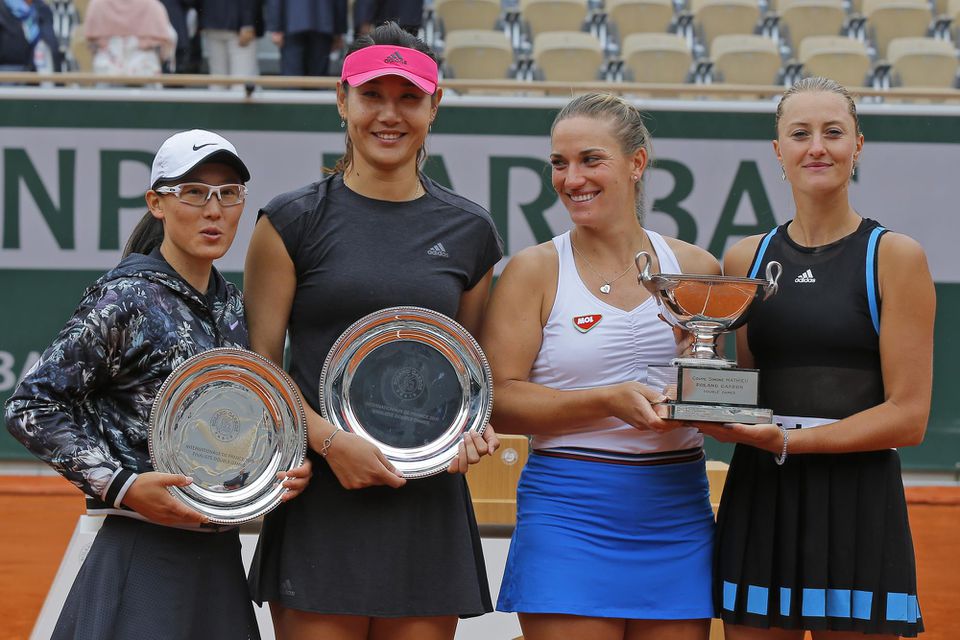 Roland Garros: Babosová s Mladenovicovou vybojovali titul v ženskej štvorhre.