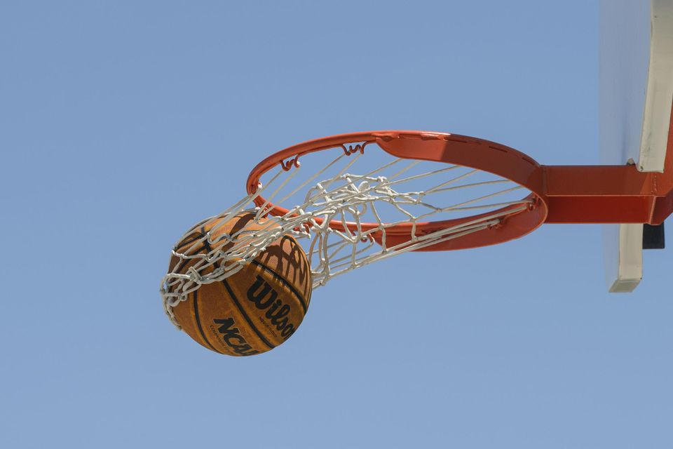 Basketbal ilustračný záber.