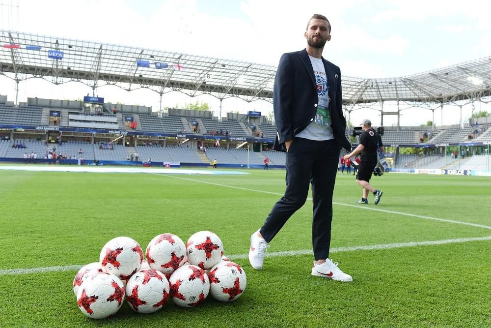 Slovenský futbalista Pavol Šafranko.