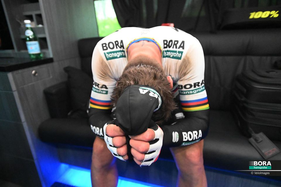 Peter Sagan po Paríž-Roubaix.