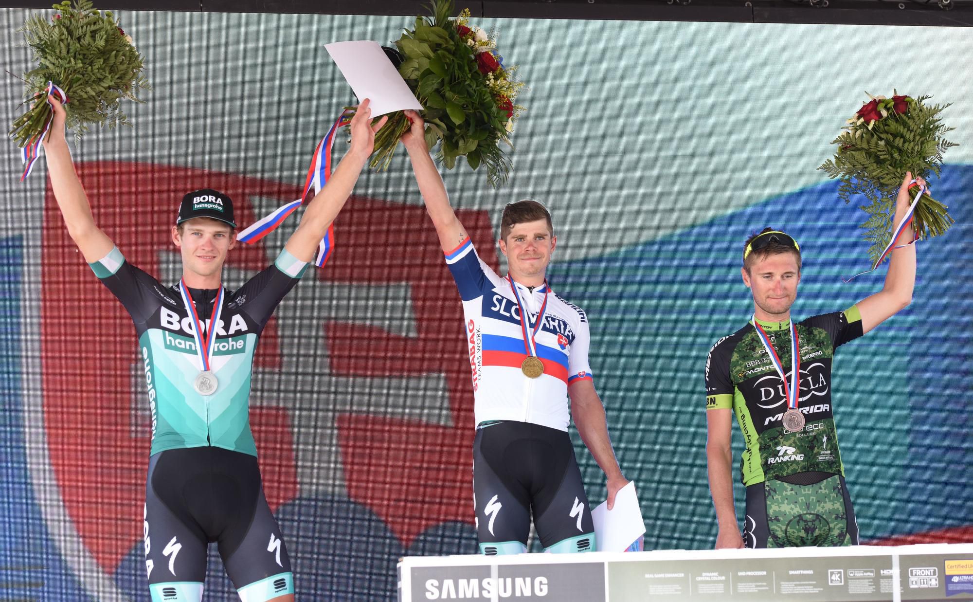 Juraj Sagan, Erik Baška a Patrik Tybor