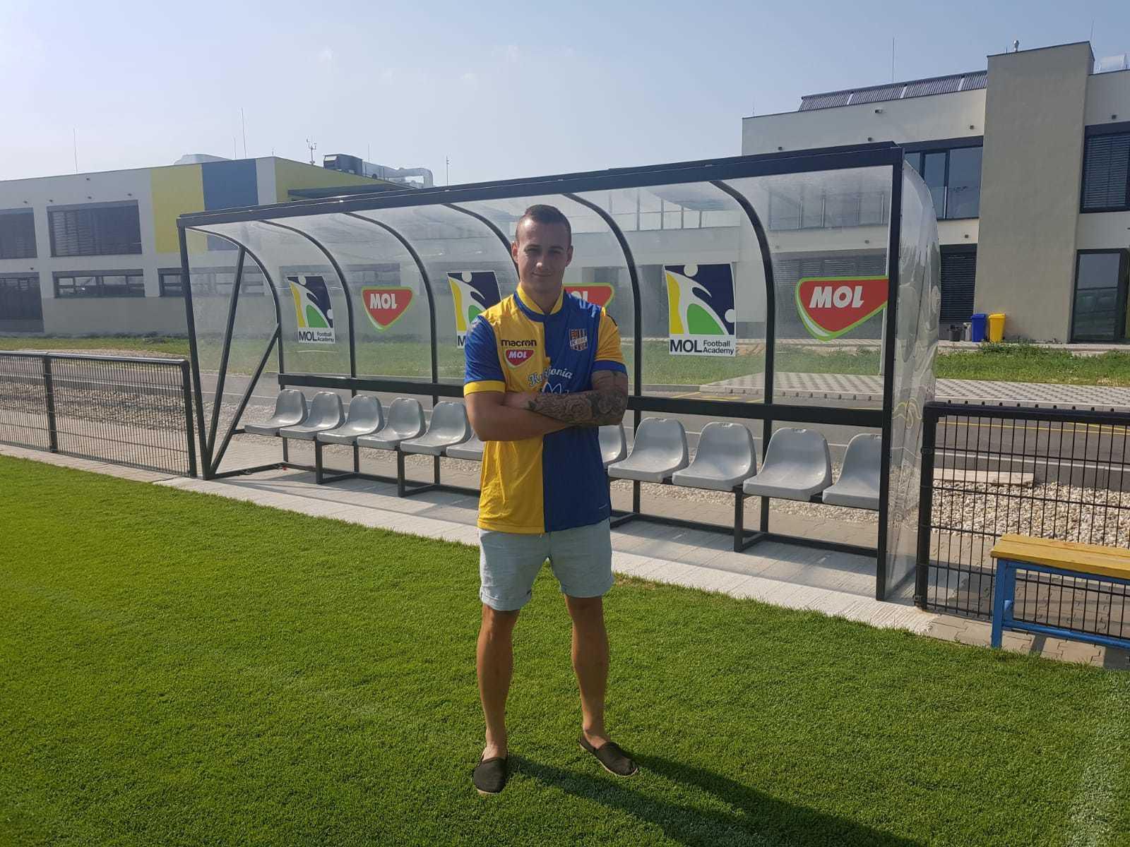 Dominik Kružliak v drese FC DAC 1904 Dunajská Streda.