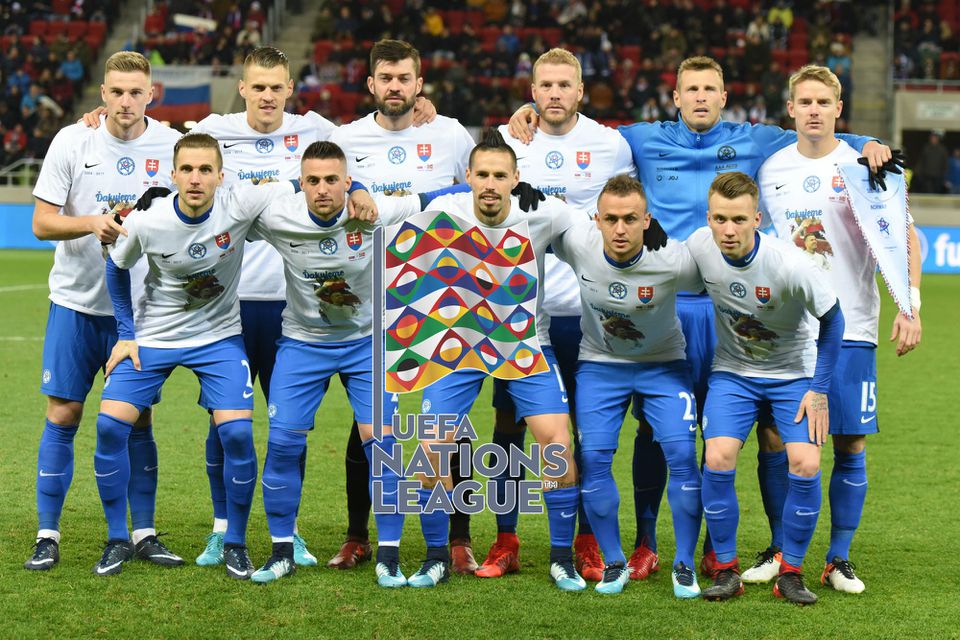 Liga národov, slovenská futbalová reprezentácia