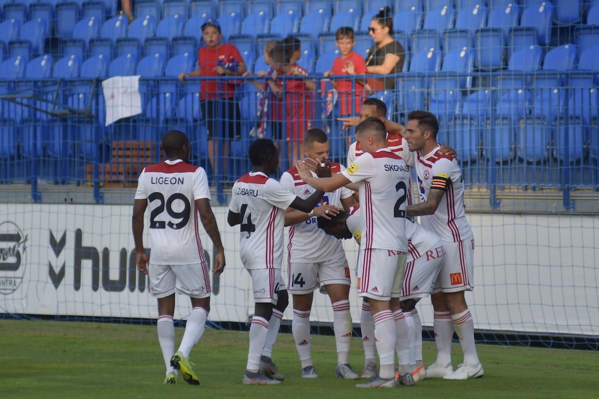 Radosť futbalistov AS Trenčín.