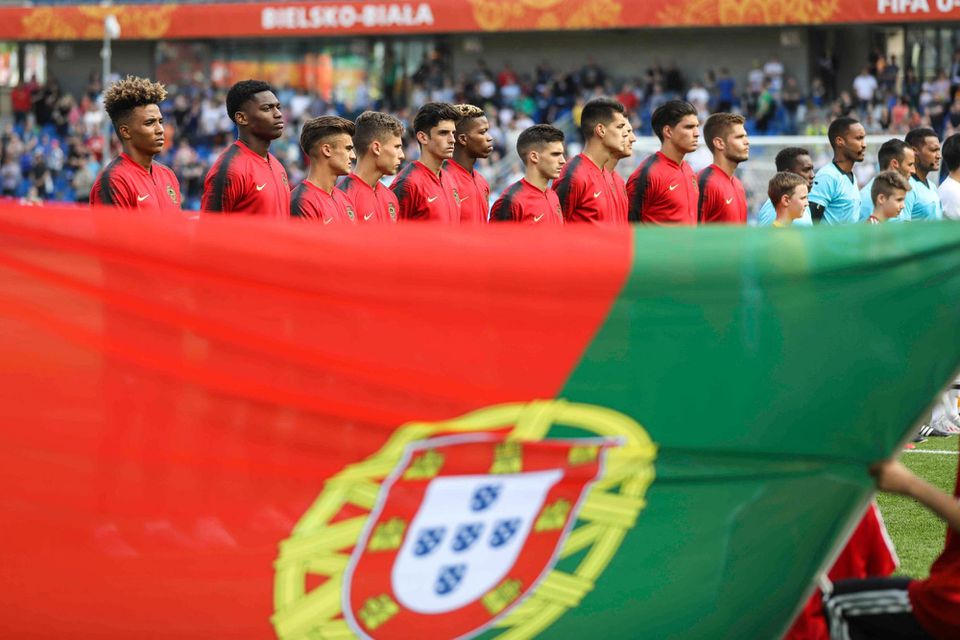 Futbalisti Portugalska do 20 rokov.