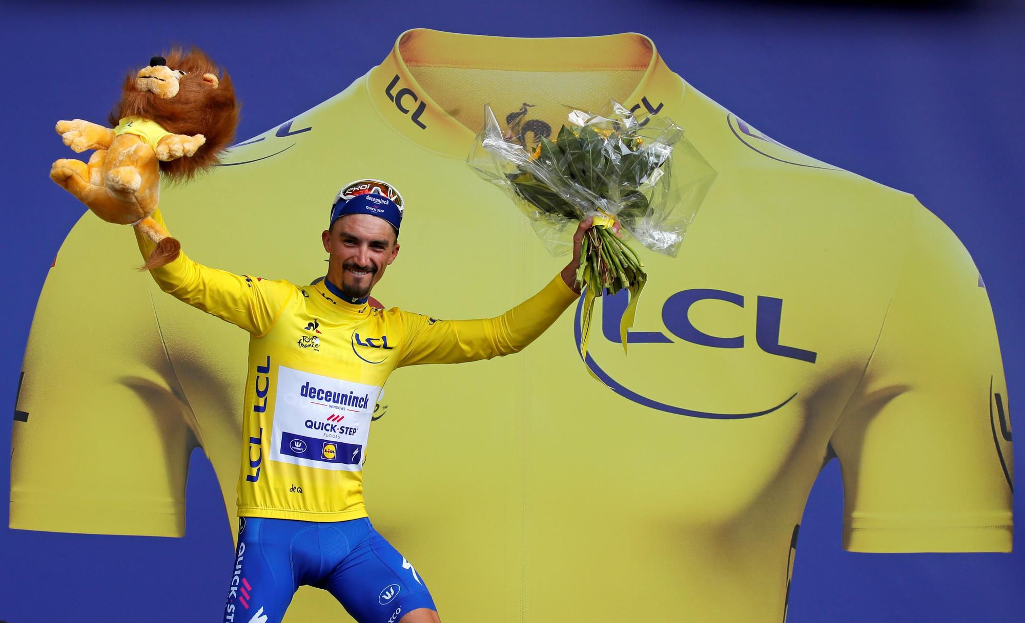 Francúzsky cyklista Julian Alaphilippe.