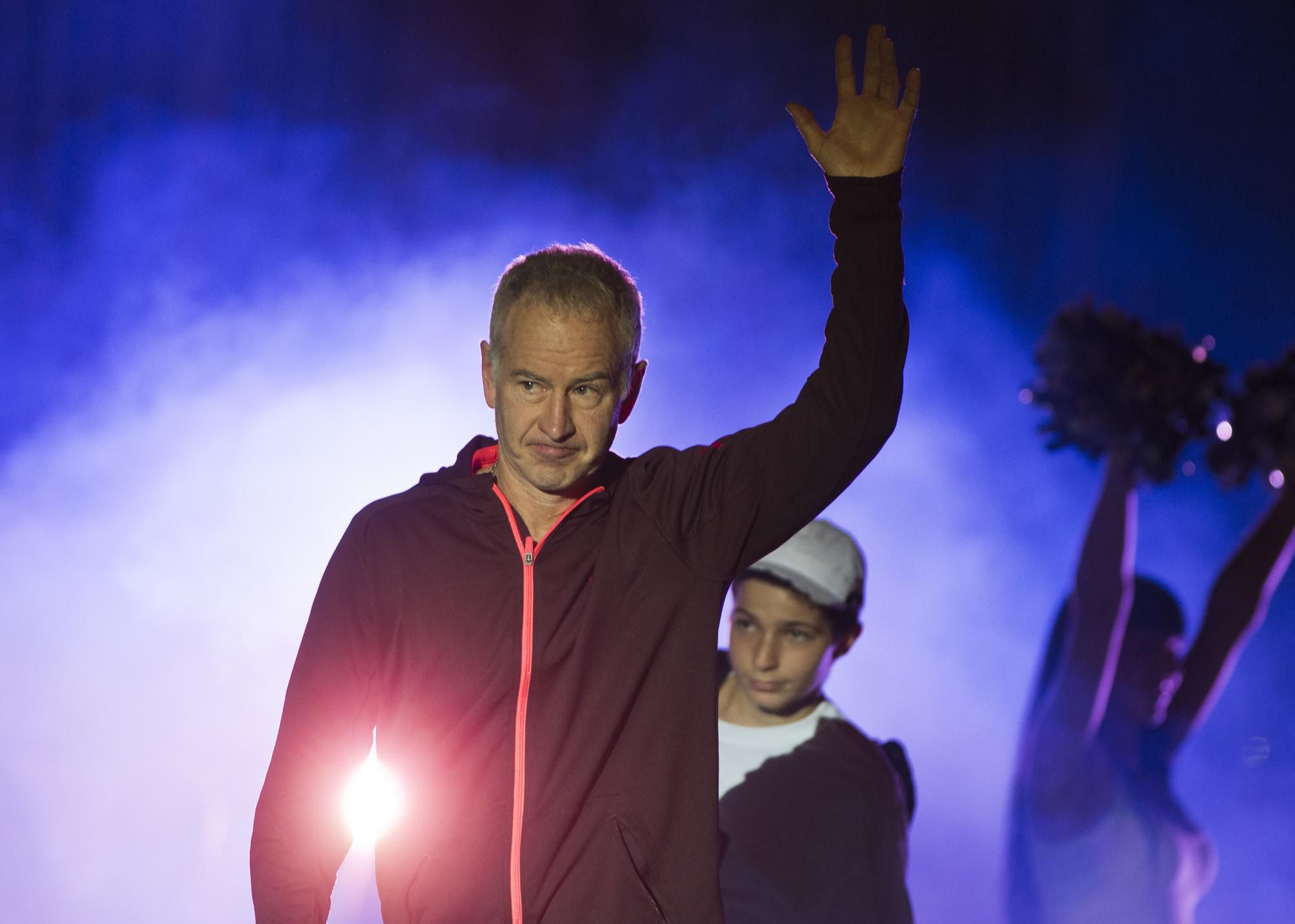 Americká tenisová legenda John McEnroe.