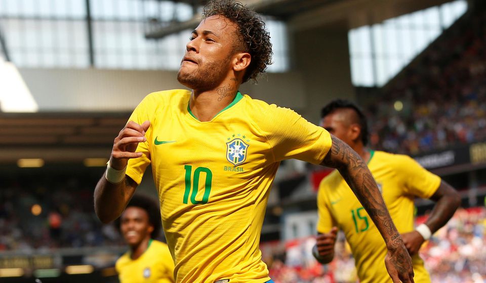 Brazílčan Neymar.