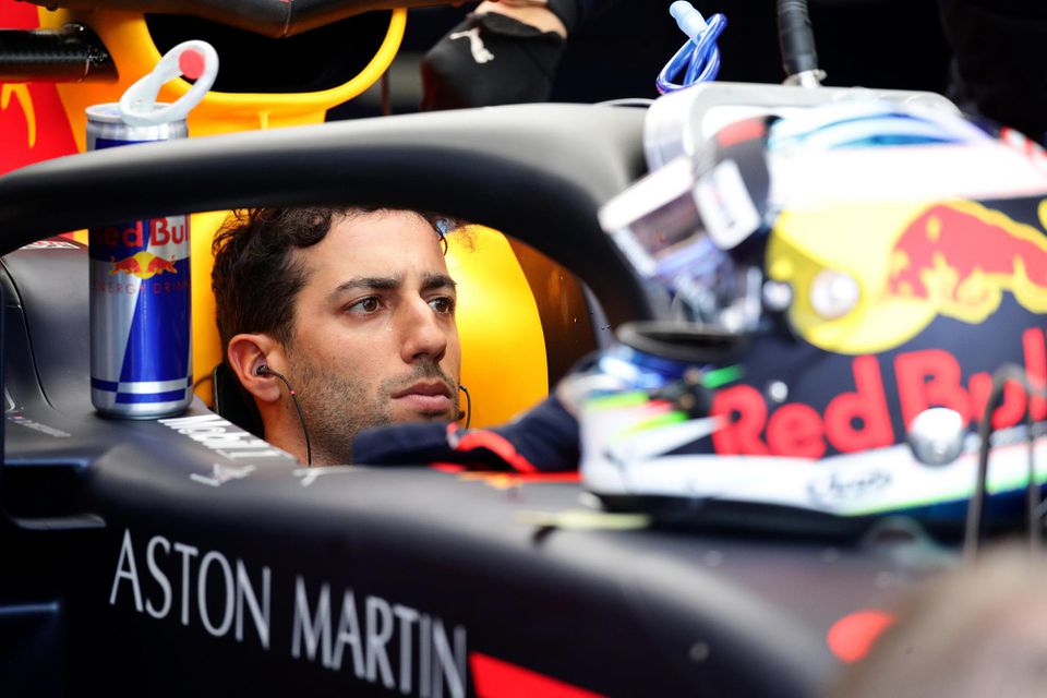 Austrálsky pilot F1 Daniel Ricciardo.