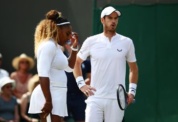 Wimbledon: Andy Murray so Serenou Williamsovou neuspeli v osemfinále mixu