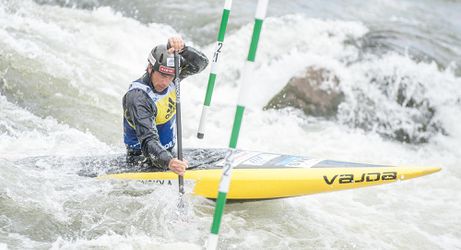 Vodný slalom: Alexander Slafkovský na pódiu, Michal Martikán piaty