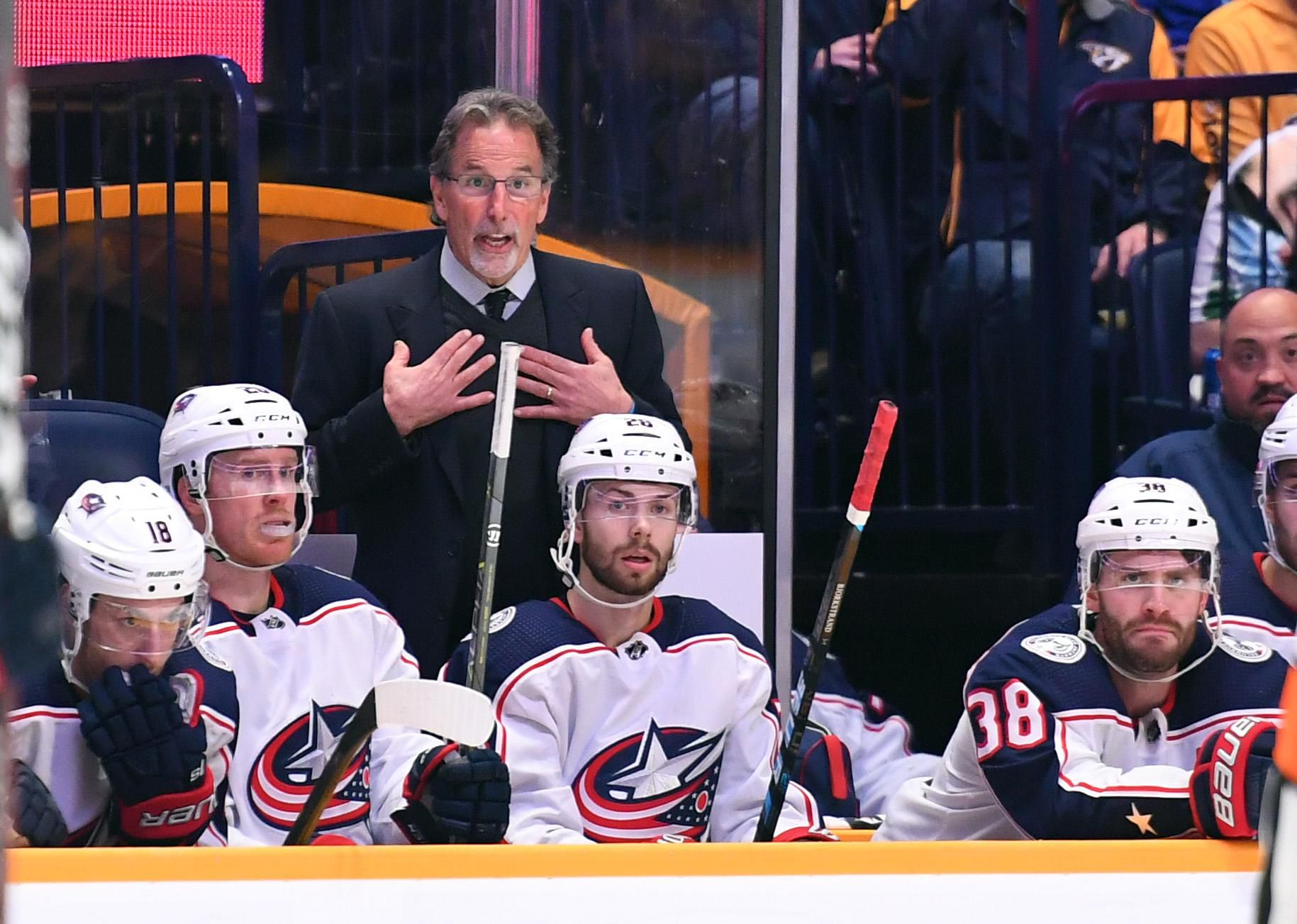 Ostrý tréner Columbusu John Tortorella, ktorý kedysi viedol aj Tampu Bay.