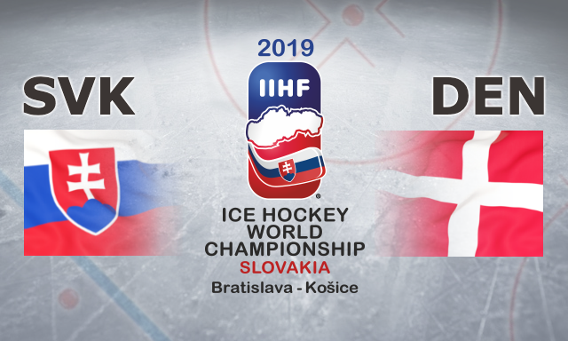 Slovensko - Dánsko (MS v hokeji 2019)