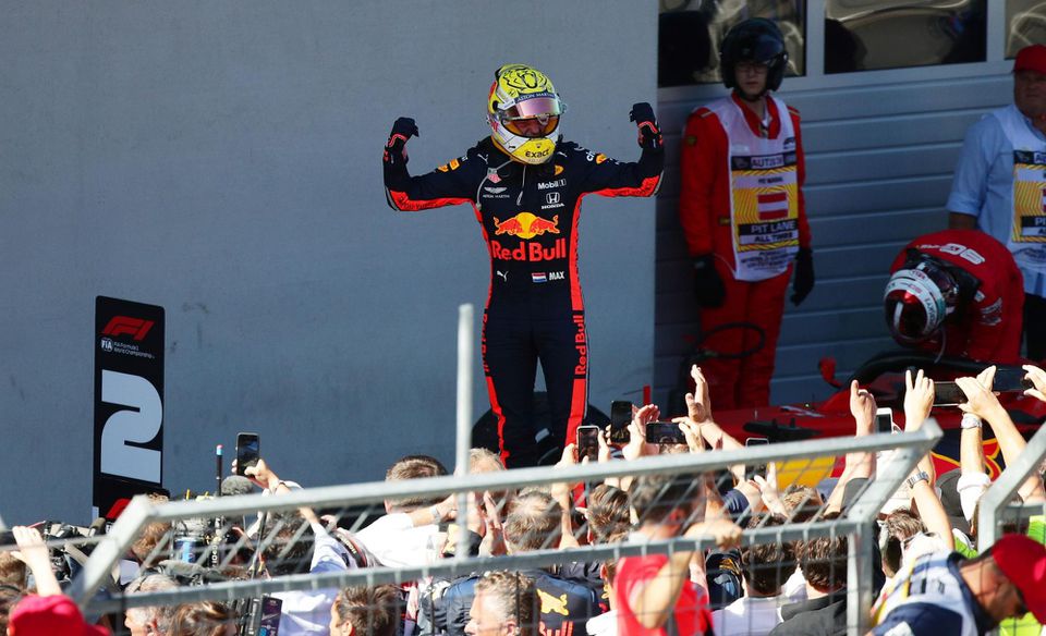 Max Verstappen, Red Bull racing