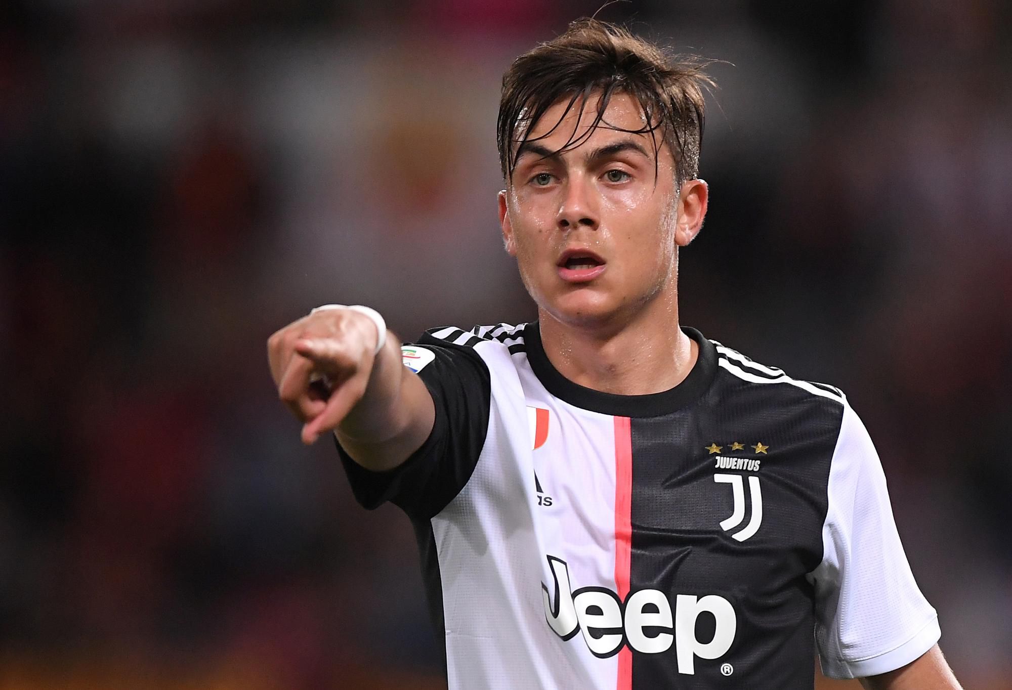 Paulo Dybala počas zápasu.