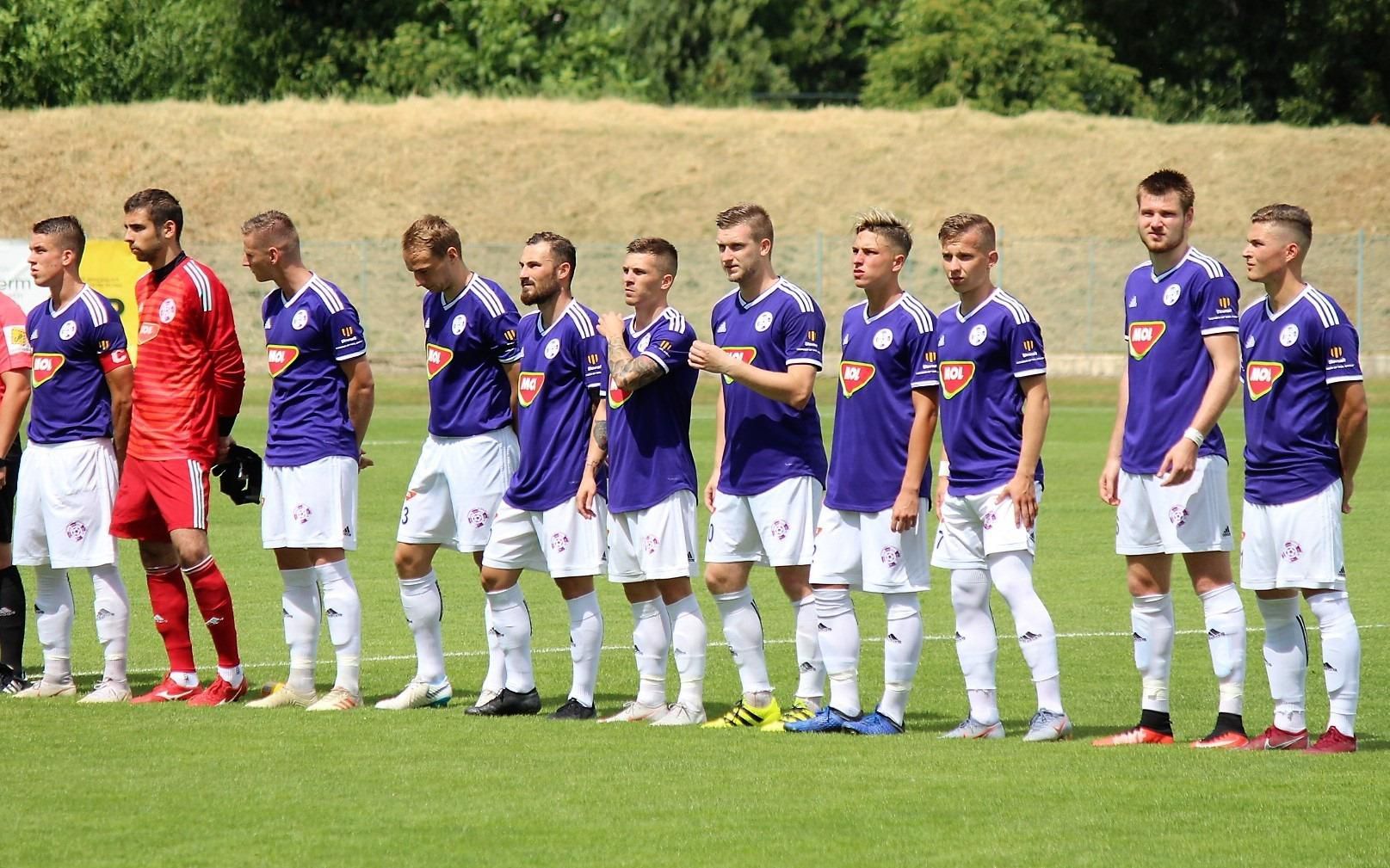 Futbalisti KFC Komárno.