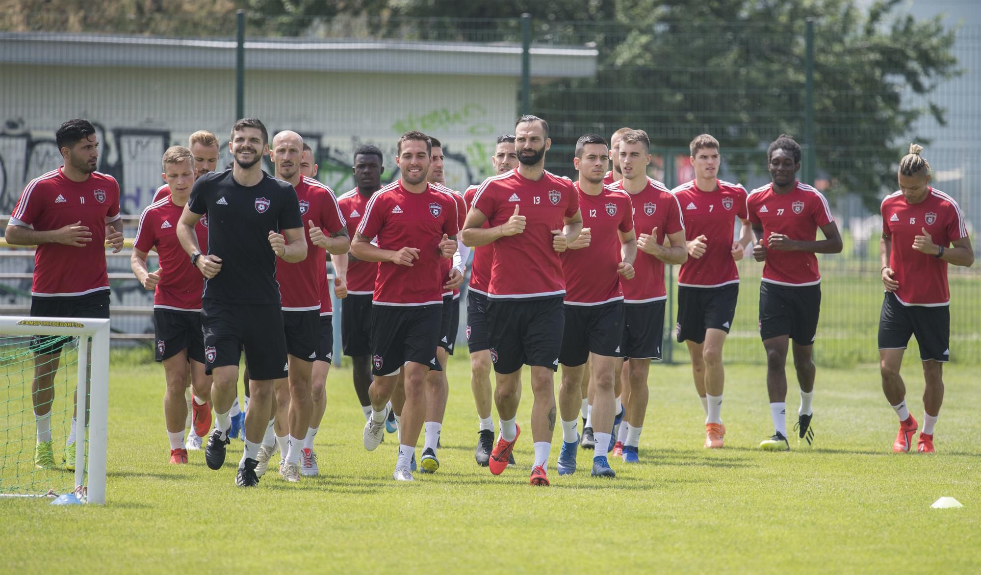 Futbalisti FC Spartak Trnava.