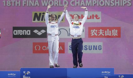 Plávanie-MS: Rusko získalo zlato vo voľných zostavách, Číňan Jang Ťien zlatý v skokoch
