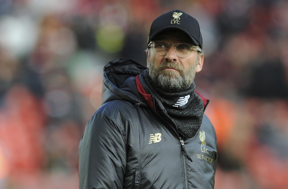 Tréner futbalového FC Liverpool Jürgen Klopp.