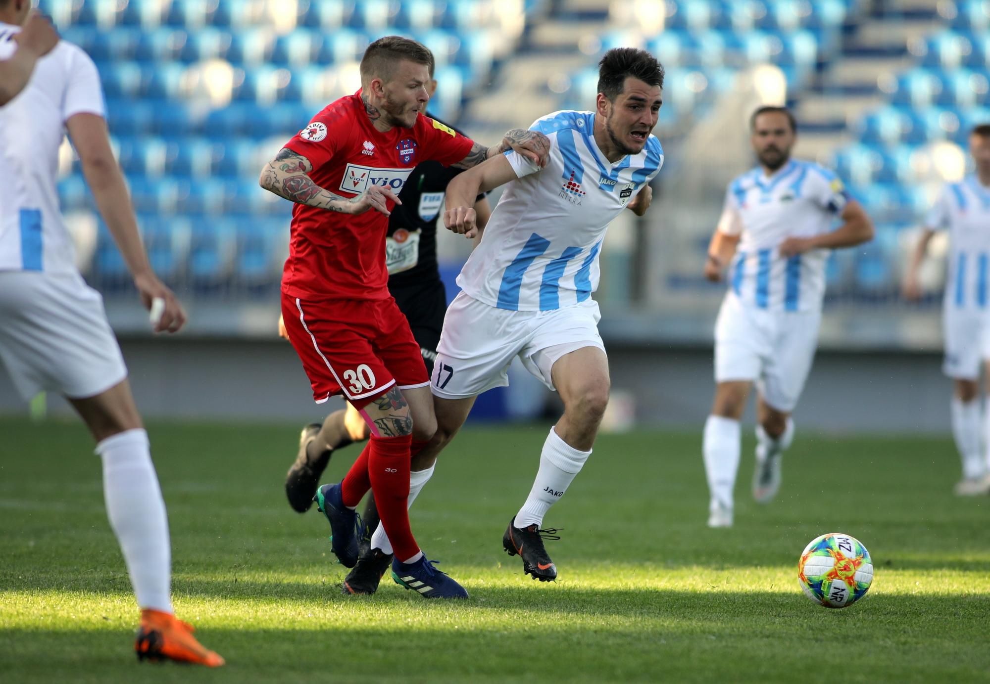 FC Nitra – FC ViOn Zlaté Moravce.