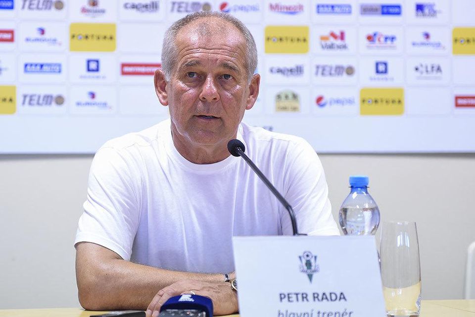 Tréner FK Jablonec Petr Rada.