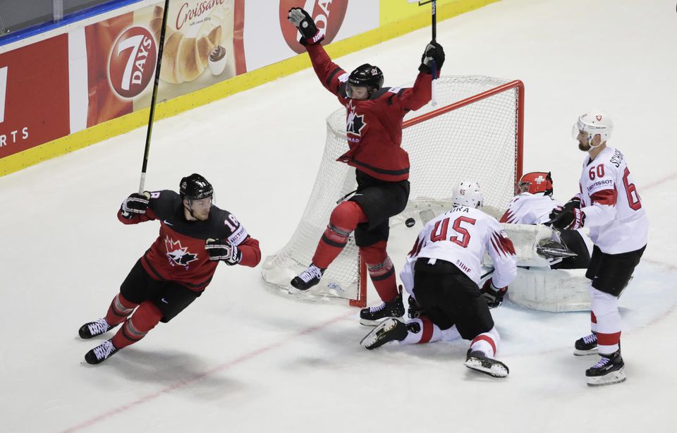 Kanada - Švajčiarsko vo štvrťfinále MS v hokeji 2019