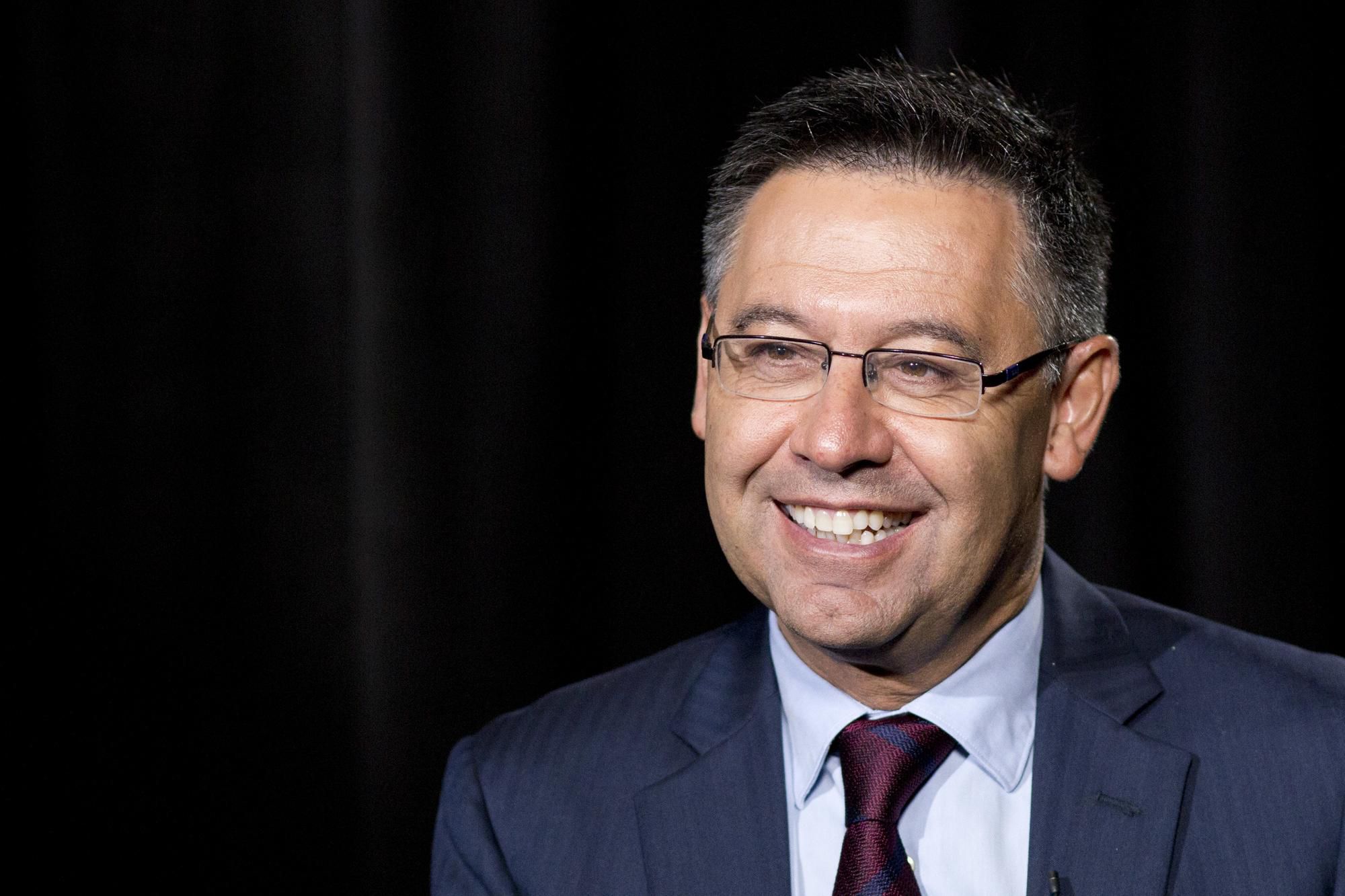 prezident FC Barcelona Josep Maria Bartomeu