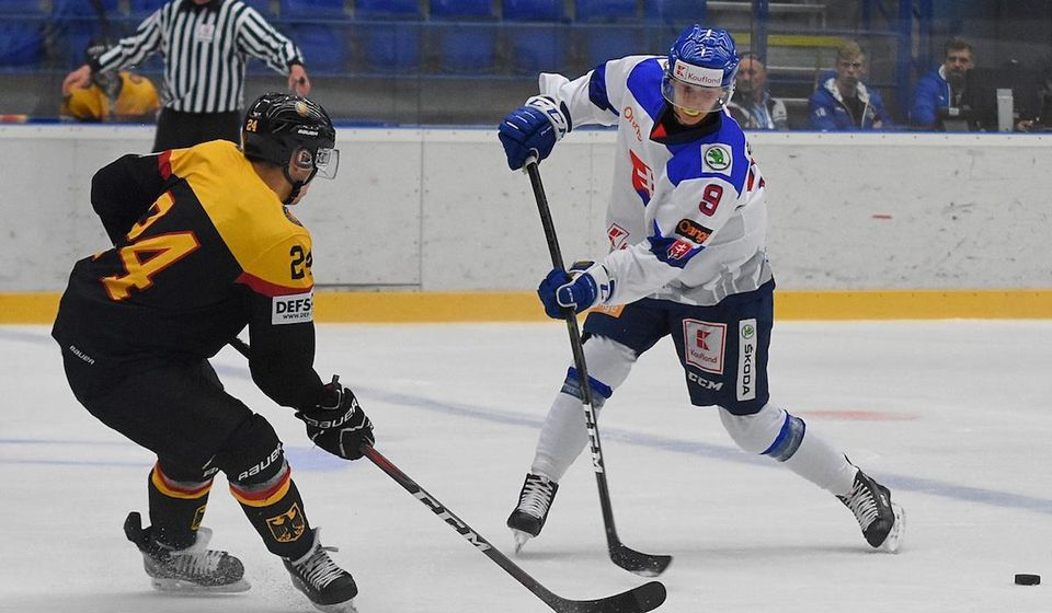 Slovensko - Nemecko na turnaji U20 Summer Hockey Challenger
