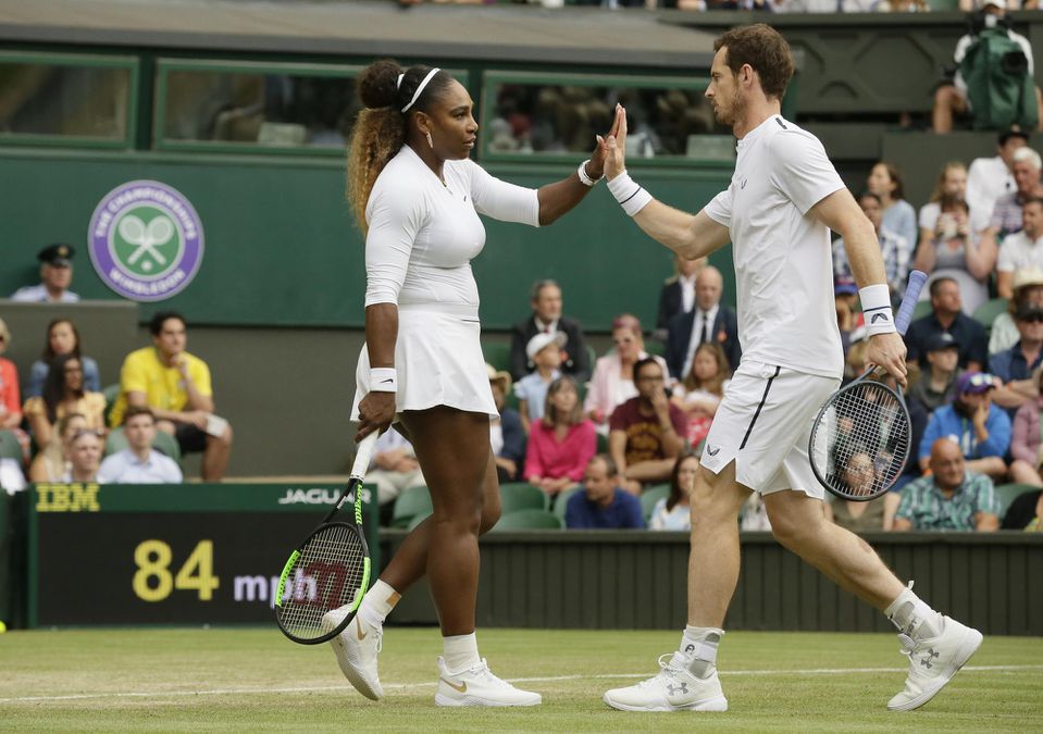 Andy Murray a Serena Williamsová