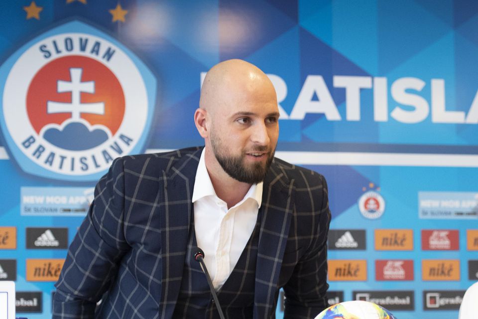 Generálny riaditeľ a viceprezident klubu ŠK Slovan Bratislava Ivan Kmotrík ml.