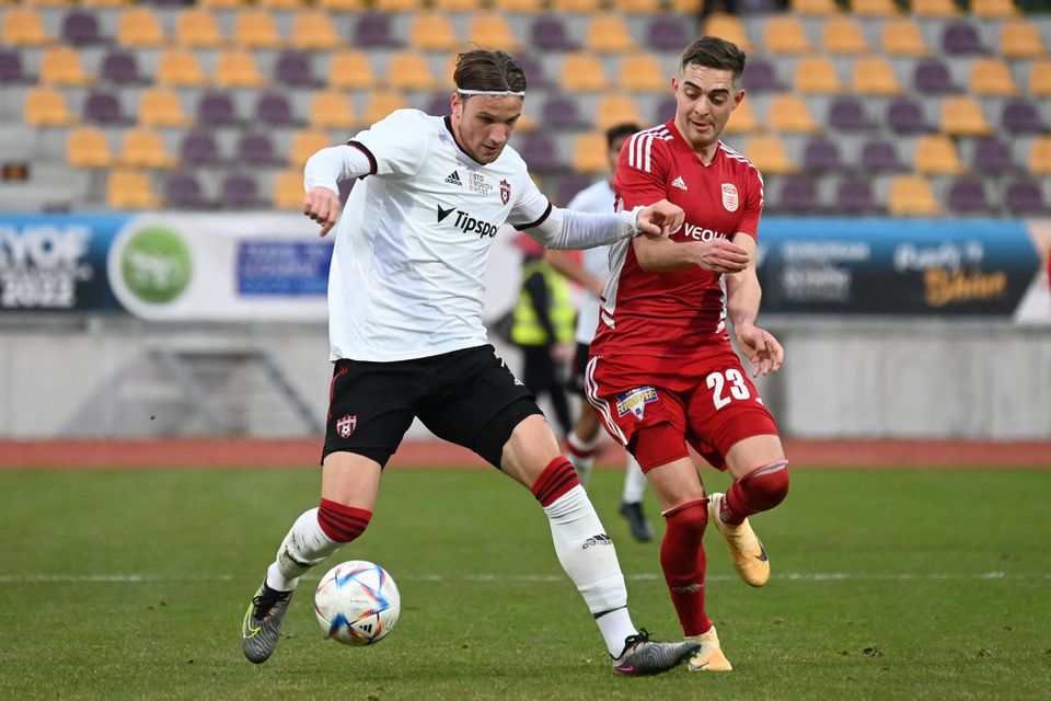 Milan Ristovski a Michal Faško, FC Spartak Trnava vs MFK Dukla Banská Bystrica