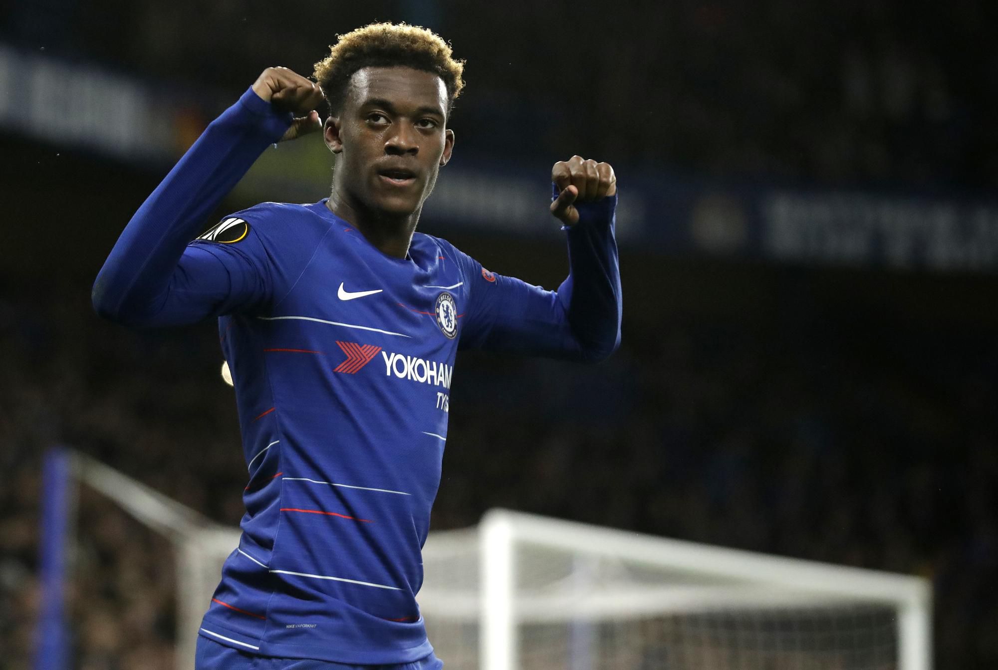 Callum Hudson-Odoi v drese Chelsea