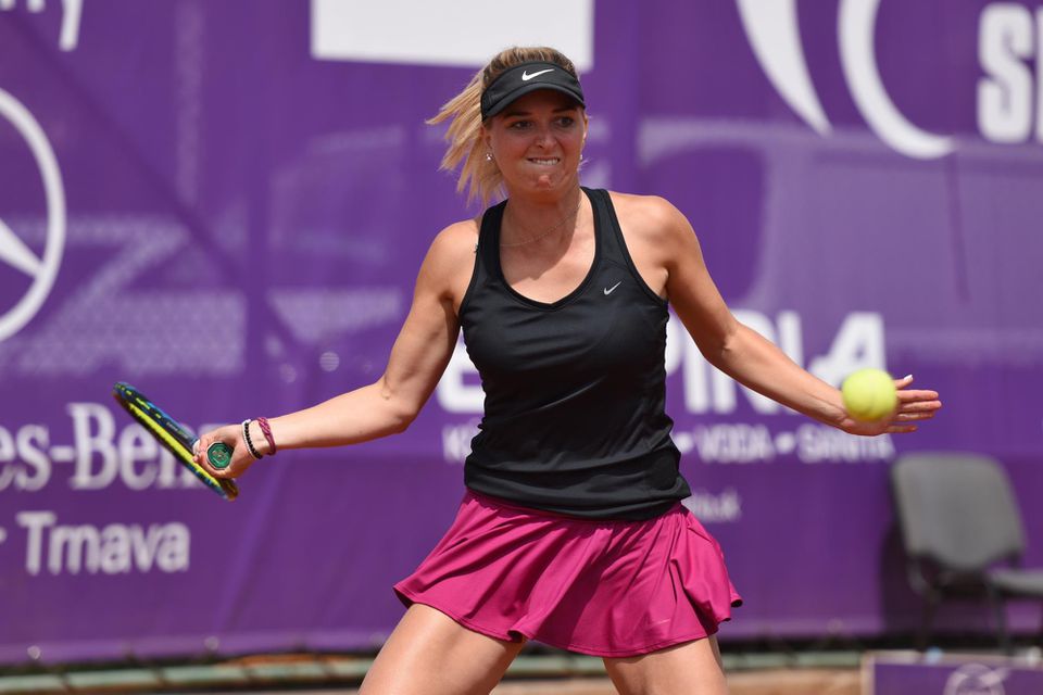 Slovenská tenistka Vivien Juhászová.