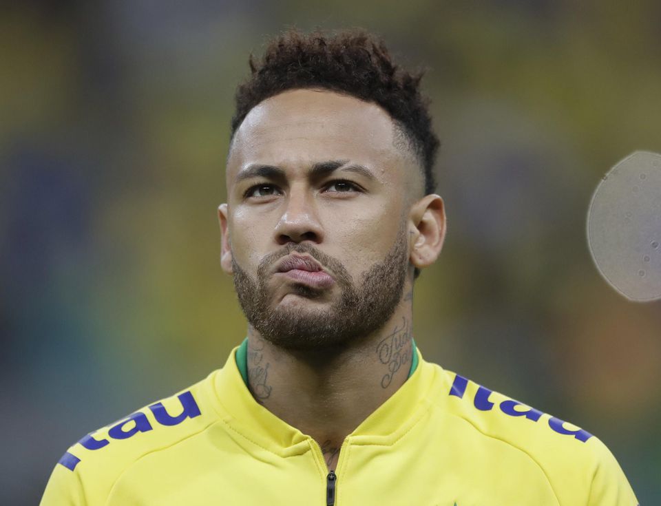 Najjagavejšia hviezda Brazílčanov Neymar.