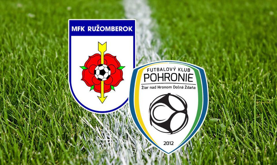 ONLINE: MFK Ružomberok - FK Pohronie