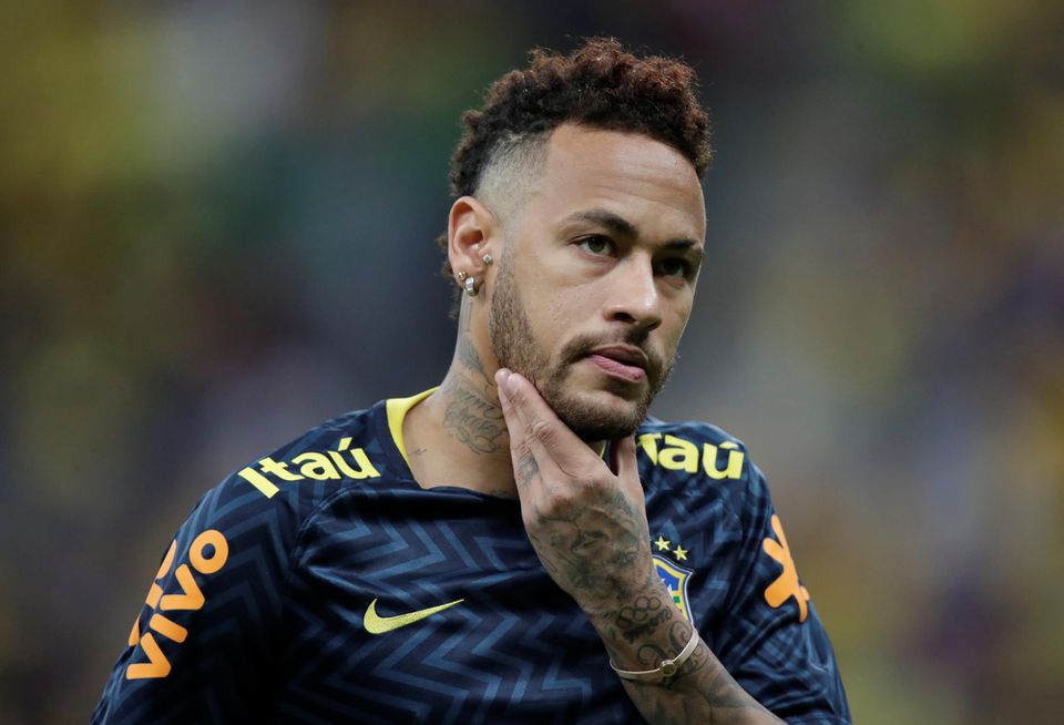 Brazílsky futbal Neymar.