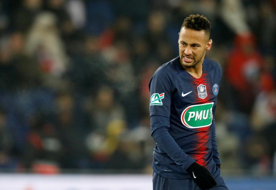 Neymar v drese Paríža St. Germain