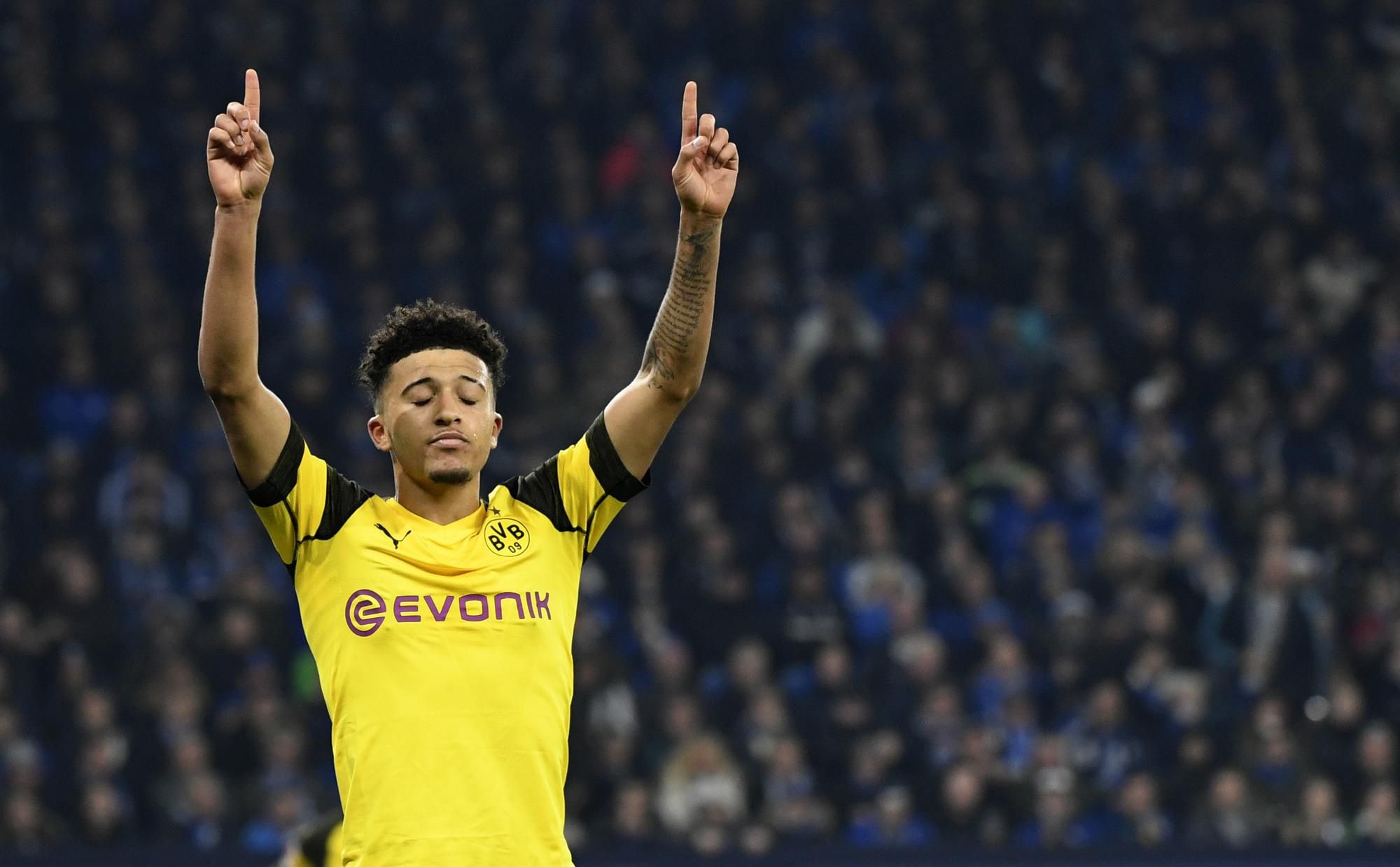 Jadon Sancho v drese Borussie Dortmund