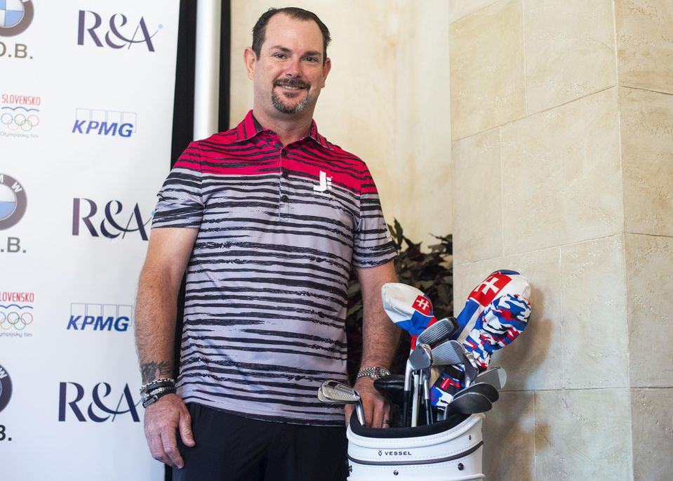 Profesionálny golfista Rory Sabbatini.