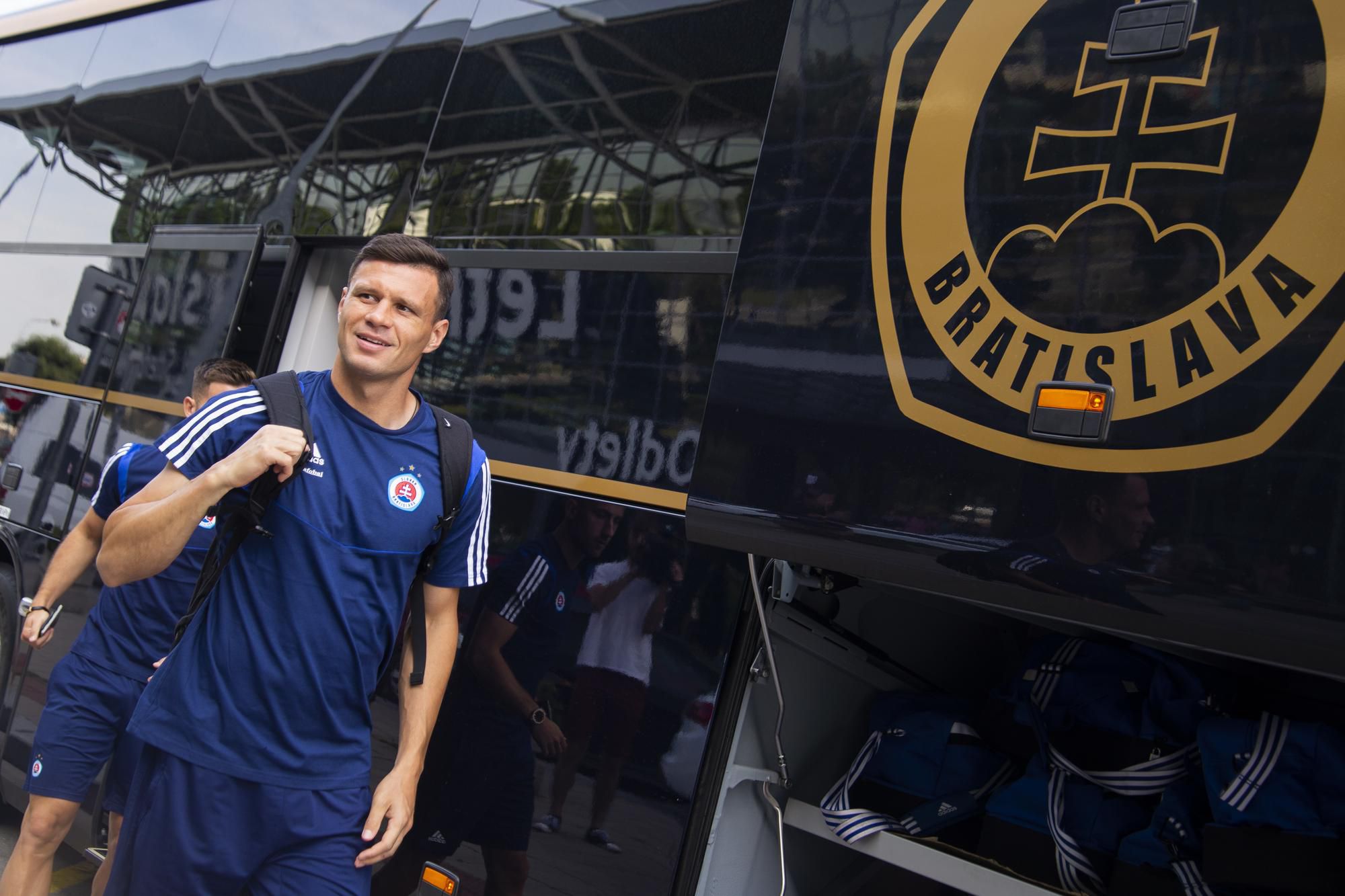 Futbalista ŠK Slovan Bratislava Vasil Božikov.