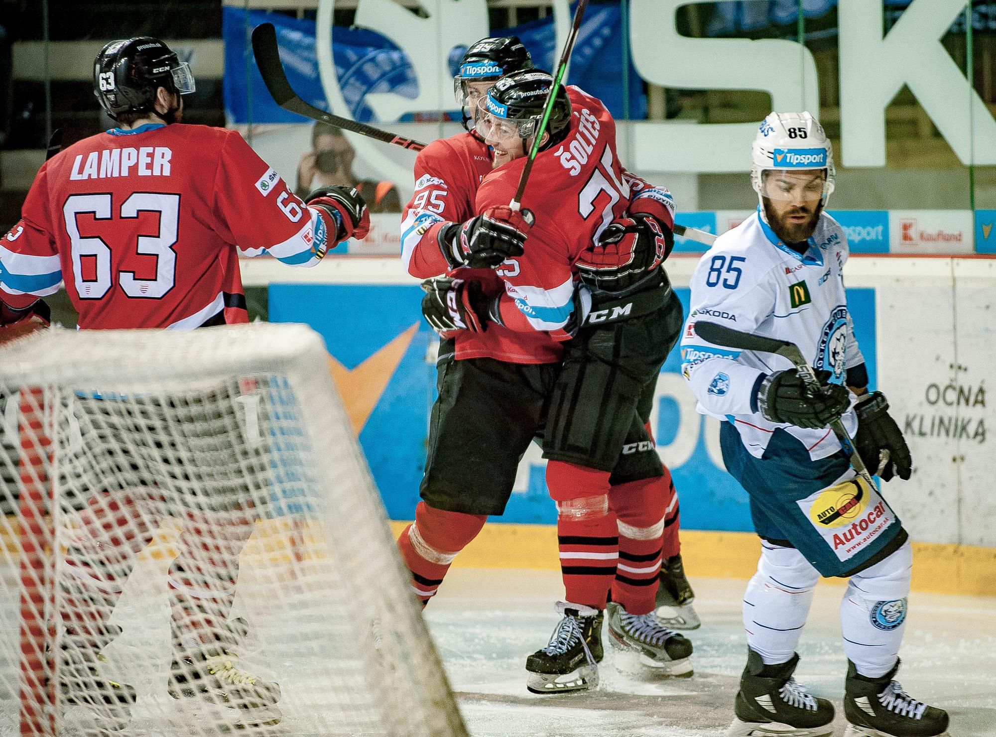 Patrik Lamper, Andrej Šťastný, David Šoltés (Banská Bystrica) a Marek Slovák (Nitra).