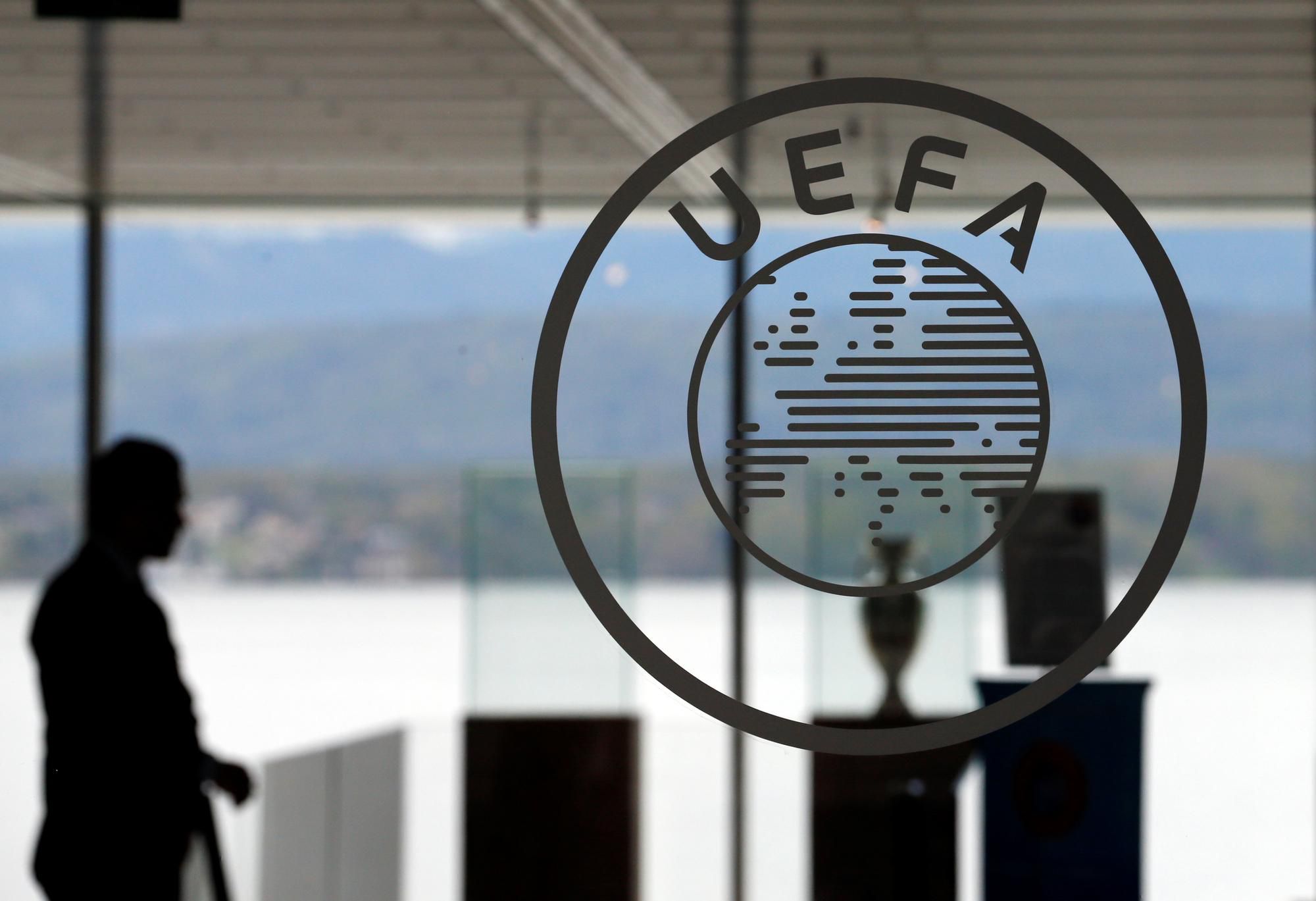 UEFA logo.